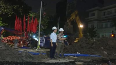 Tăng tốc thi công dự án chống úng ngập cục bộ