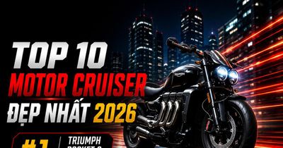 Top 10 motor cruiser đẹp nhất 2026: Ngôi vương gọi tên Triumph Rocket 3 Storm R
