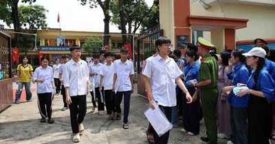 Kỳ thi vào lớp 10 tại Xuân Mai diễn ra an toàn, nghiêm túc, đúng quy chế