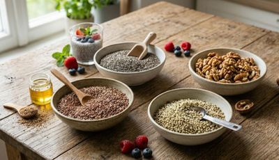 4 loại hạt giàu omega-3 hỗ trợ sức khỏe tim mạch
