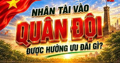 Nhân tài vào quân đội được hưởng ưu đãi gì?