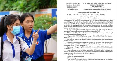 TP.HCM: Hơn 151.000 sĩ tử 2K11 làm bài thi Văn với chủ đề Những sắc màu cảm xúc