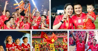 Công an Hà Nội FC được trao Cúp vô địch: Khoảnh khắc đăng quang ấn tượng nhất trong lịch sử bóng đá Việt Nam cấp CLB