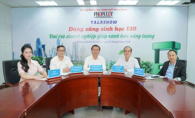 Dùng xăng sinh học E10: Vai trò doanh nghiệp giúp xanh hóa năng lượng