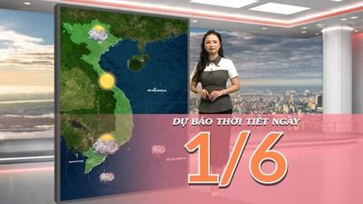 [Video] Dự báo thời tiết ngày 1/6/2026: Mưa dông diện rộng tại Nam Bộ, Bắc Bộ và Trung Bộ có nắng nóng