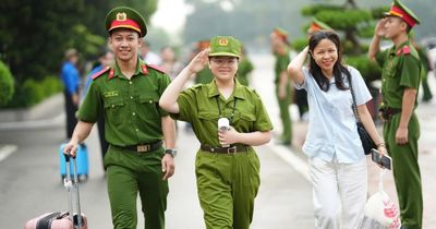 Học viện Cảnh sát nhân dân khai mạc trại hè 'Học làm chiến sĩ công an'