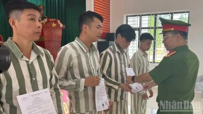 Lào Cai: Trại giam Hồng Ca công bố quyết định đặc xá cho 86 phạm nhân
