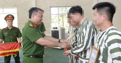 Trại tạm giam Công an tỉnh Lạng Sơn công bố quyết định đặc xá đối với 33 phạm nhân