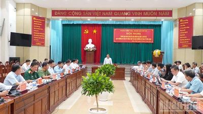 Thông qua dự thảo báo cáo kết quả kiểm tra (đợt 2) đối với Ban Thường vụ Tỉnh ủy Đồng Tháp và Vĩnh Long