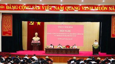 Ninh Bình sơ kết 1 năm vận hành hệ thống chính trị và chính quyền địa phương 2 cấp