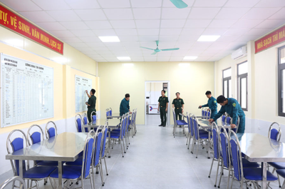 Thuận An tiên phong chuẩn hóa doanh trại quân sự cấp xã