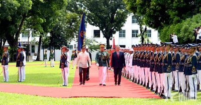 Lễ đón Tổng Bí thư, Chủ tịch nước Tô Lâm thăm cấp Nhà nước Philippines