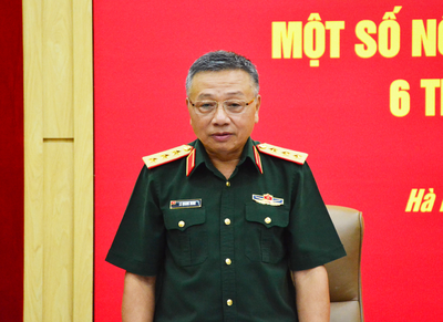 Thượng tướng Lê Quang Minh chủ trì họp Đoàn kiểm tra hoạt động công tác Đảng, công tác chính trị
