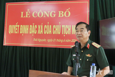 Lễ công bố Quyết định đặc xá của Chủ tịch nước năm 2026