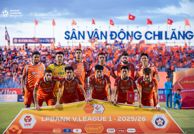 Lịch thi đấu vòng 26 V-League 2025-2026: Quyết định tấm vé xuống hạng