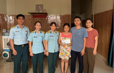 Lan tỏa yêu thương đến các gia đình quân nhân có hoàn cảnh khó khăn