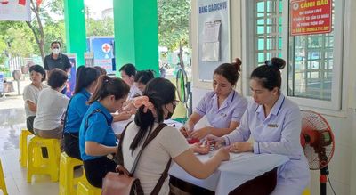 Khám, tầm soát bệnh miễn phí cho hơn 200 đoàn viên, người lao động phường Hòa Khánh