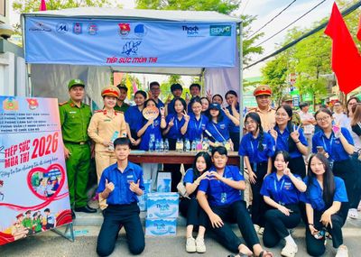 Công an Quảng Ngãi đồng hành, tiếp sức thí sinh trong kỳ thi vào lớp 10