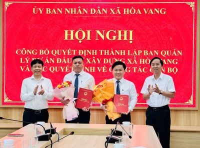 Xã Hòa Vang thành lập Ban Quản lý dự án đầu tư xây dựng xã