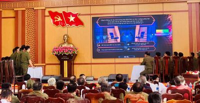 Khẳng định vai trò 'cánh tay nối dài' của lực lượng công an xã