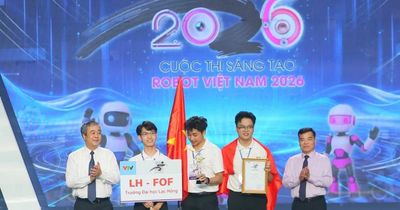 Đội tuyển trường ĐH Lạc Hồng vô địch 'Robocon Vietnam 2026', giành vé dự trận đấu quốc tế