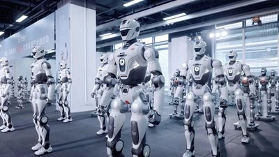 [GALLERY] Trung Quốc tăng tốc robot, 15 phút xuất xưởng 1 máy