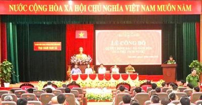 Đặc xá cho 505 phạm nhân tại các điểm trại giam ở Ninh Bình