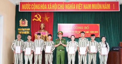 Tuyên Quang công bố quyết định đặc xá cho phạm nhân