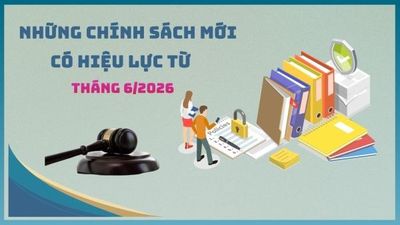 Những chính sách kinh tế có hiệu lực từ tháng 6/2026