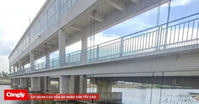 Đập ngăn mặn 80 tỷ đồng ở Gia Lai bàn giao chưa đầy 1 năm đã bị lún