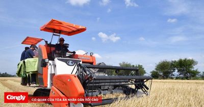 Công an tỉnh Hưng Yên cảnh báo tình trạng 'bảo kê' máy gặt lúa