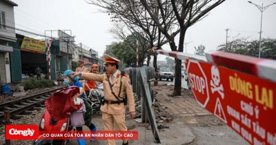 CSGT tiếp tục đẩy mạnh phạt nguội vi phạm tại các điểm giao cắt đường sắt