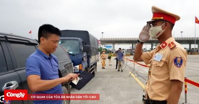 481 trường hợp vi phạm trên cao tốc ngày 30/5 sẽ được gửi thông báo xử lý