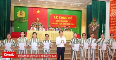 Ninh Bình: Công bố Quyết định đặc xá của Chủ tịch nước năm 2026