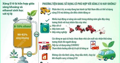 Xăng sinh học E10 và những điều người dân cần biết trước khi sử dụng