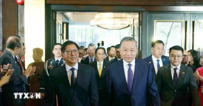 Tổng Bí thư, Chủ tịch nước Tô Lâm và Tổng thống Philippines dự Diễn đàn Doanh nghiệp Việt Nam-Philippines