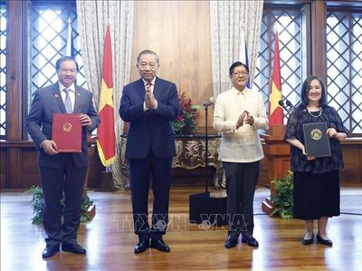 Việt Nam - Philippines nâng cấp quan hệ Đối tác chiến lược tăng cường