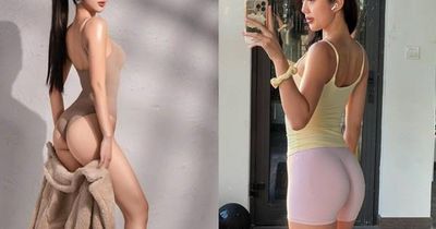 Người đẹp Linh Miêu khoe 'vòng ba' quyến rũ, nâng tạ 100 kg dễ như bỡn