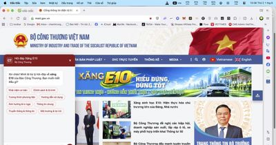 Chatbot giải đáp xăng E10 được tích hợp trên Cổng Bộ Công Thương