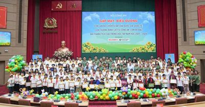 Bộ Công an gặp mặt, biểu dương 150 con cán bộ, chiến sĩ, thương binh, liệt sĩ, con đỡ đầu