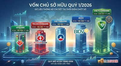 Vốn chủ ngân hàng: Cuộc đua nghìn tỷ phía sau tăng trưởng tín dụng