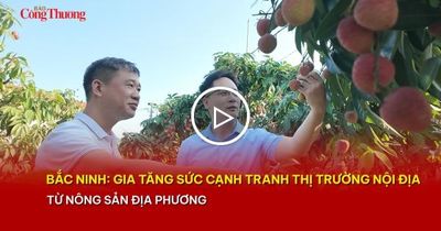 Bắc Ninh: Gia tăng sức cạnh tranh thị trường nội địa từ nông sản địa phương