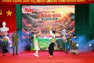 Sôi nổi Hội thi Lực lượng tham gia bảo vệ an ninh, trật tự cơ sở giỏi tỉnh Thanh Hóa lần thứ I