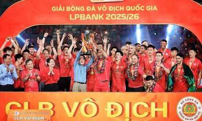 Công an Hà Nội vô địch V-League, cuộc đua trụ hạng tiếp tục nóng