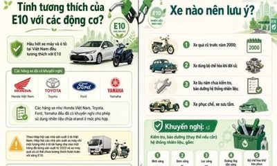 Bộ Công Thương cảnh báo rủi ro với một số dòng xe khi sử dụng xăng E10