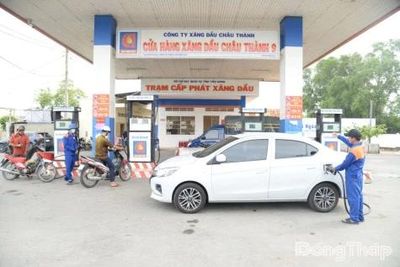 Đồng Tháp triển khai kinh doanh xăng E10 đồng bộ từ ngày 1-6
