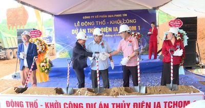 Khởi công Dự án thủy điện Ia Tchom 1