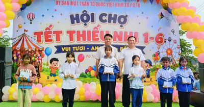 Tổ chức Hội chợ Tết thiếu nhi cho trẻ em xã Pờ Tó
