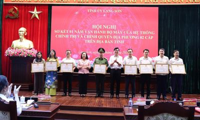 Tỉnh ủy sơ kết 1 năm vận hành bộ máy của hệ thống chính trị và chính quyền địa phương 2 cấp