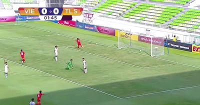 Công Hậu lập hat-trick giúp U19 Việt Nam thắng Timor Leste 3-0 tại giải Đông Nam Á
